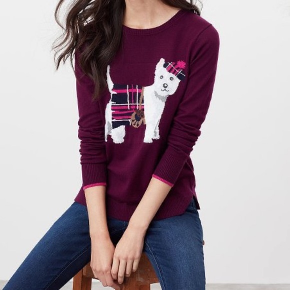 Joules Miranda Scottie Dog Sweater 